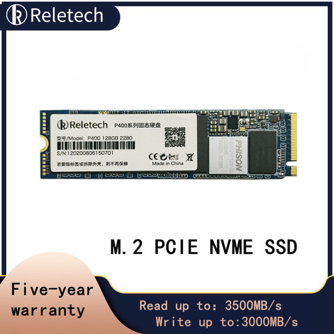 Reletech P400 m2 PCle ssd 256GB 512 GB 1TB  3500 MB / s Solid State Drive Independent Cache 2280 Disco rígido interno para lapto ► Photo 1/6