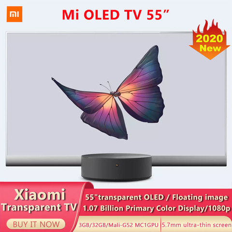 Xiaomi Transparent TV 55 Inchs OLED Artificial Intelligence 5.7mm Ultra-thin Screen  Support Bluetooth 5.0 Dolby Atmos  Smart TV ► Photo 1/6