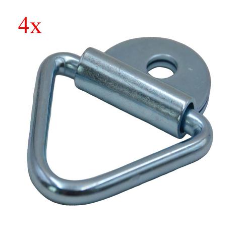 4x Tie Down Lashing D Ring Strap Rope Anchor Cheat Anchor for Truck Trailers ► Photo 1/6