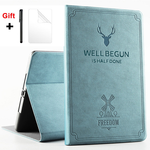 Deer Magnetic Smart Flip Cover For Huawei MatePad Pro 10.8 Case Leather MRX-W09/AL09/W19 10.8 inch Tablet case +film pen ► Photo 1/6