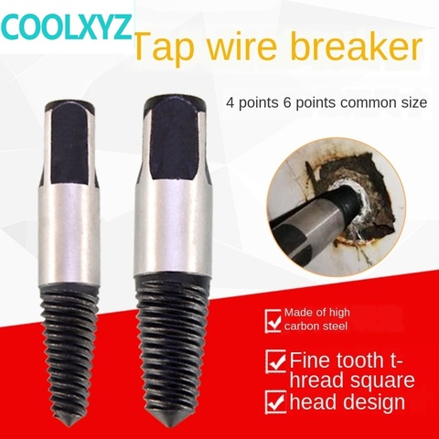 Faucet broken wire remover triangle valve iron steel copper pipe 1/2IN  3/4IN Thread pipe broken head screw anti-tooth tool ► Photo 1/5