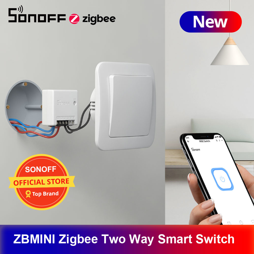 SONOFF ZB MINI Zigbee 3.0 DIY Smart Switch Two Way Switch APP Remote  Control Works With Smartthing/ Hue Hub/ SONOFF ZB Bridge - Price history &  Review