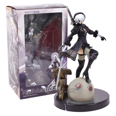 NieR Automata 2B YoRHa No. 2 Type B 9S No.9 Type S 9S PVC Figure Collectible Model Toy ► Photo 1/6