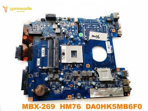 Original for SONY MBX-269 laptop  motherboard MBX-269  HM76  DA0HK5MB6F0 tested good free shipping ► Photo 1/3