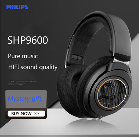 For original Philips SHP9600 écouteurs de musique avec 3m de Long filaire HIFI casque de jeu SHP9500 mise à niveau pour ordinate ► Photo 1/6