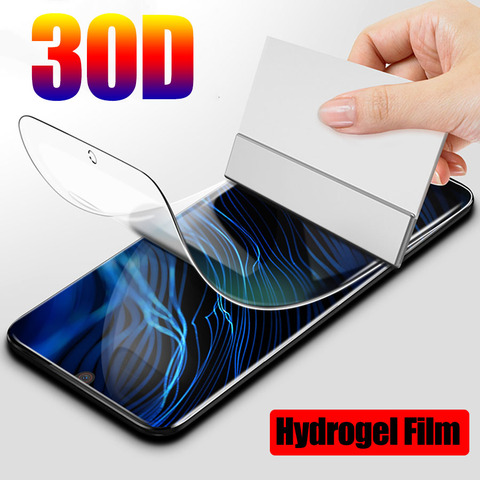 30D Protective Hydrogel Film For ZTE nubia Z17 M2 Lite Z17 Z11 Minis Screen Protector ZTE Axon 10 Pro Full Cover Film Not Glass ► Photo 1/6