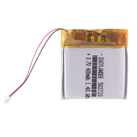 2Pcs/lot 582728 3.7V 400mAh Rechargeable li-Polymer Li-ion Battery For Q50 G700S K92 G36 Y3 Children's smart watches mp3  602828 ► Photo 1/4