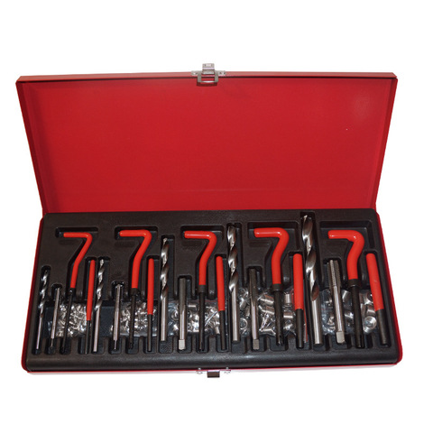 131/88/25/15 Pcs Engine Block Restoring Damaged Thread Repair Tool Kit M5 M6 M8 M10 M12 ► Photo 1/6