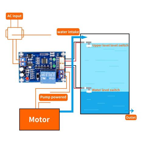 XH-M203 water level controller automatic water level controller water level switch level water pump controller S18 Drop shi ► Photo 1/6