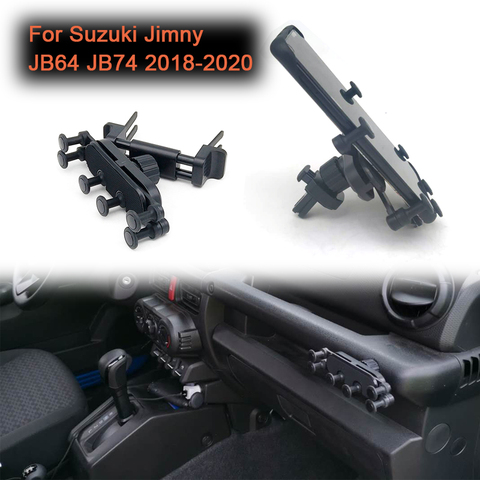 Adjustable Car Phone Holder For Suzuki Jimny JB64 JB74 2022-2022 Original Screw Hole Position Cell Phone Bracket Support Holder ► Photo 1/6