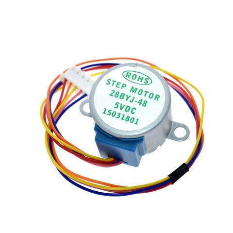 DC 5V 12V stepper motor 28BYJ-48-12V 28BYJ-48-5V 1/64  4-phase 5-wire gear motor step motor ► Photo 1/6