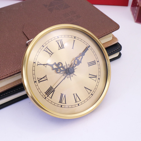 4.25Inch Quartz Clock Insert Roman Numeral Clock Movement DIY Fit 3.39' Hole ► Photo 1/6