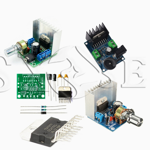 High Quality Audio Power Amplifier DC 6 to 18V TDA7297 no noise Module Double Channel 10-50W ► Photo 1/6