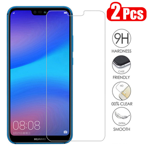 2PCS Tempered Glass For Huawei honor 8X 9X 10 20 lite pro i 20pro Screen Protector Protective for Huawei P40 P20 P30 lite Glass ► Photo 1/6