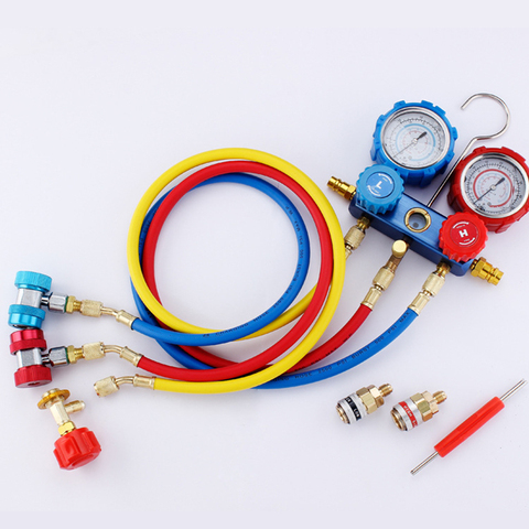 Car Air conditioning refrigerant filling tube cold medium Freon R134A Refrigerant charging hose Pressure Gauge 536G ► Photo 1/4