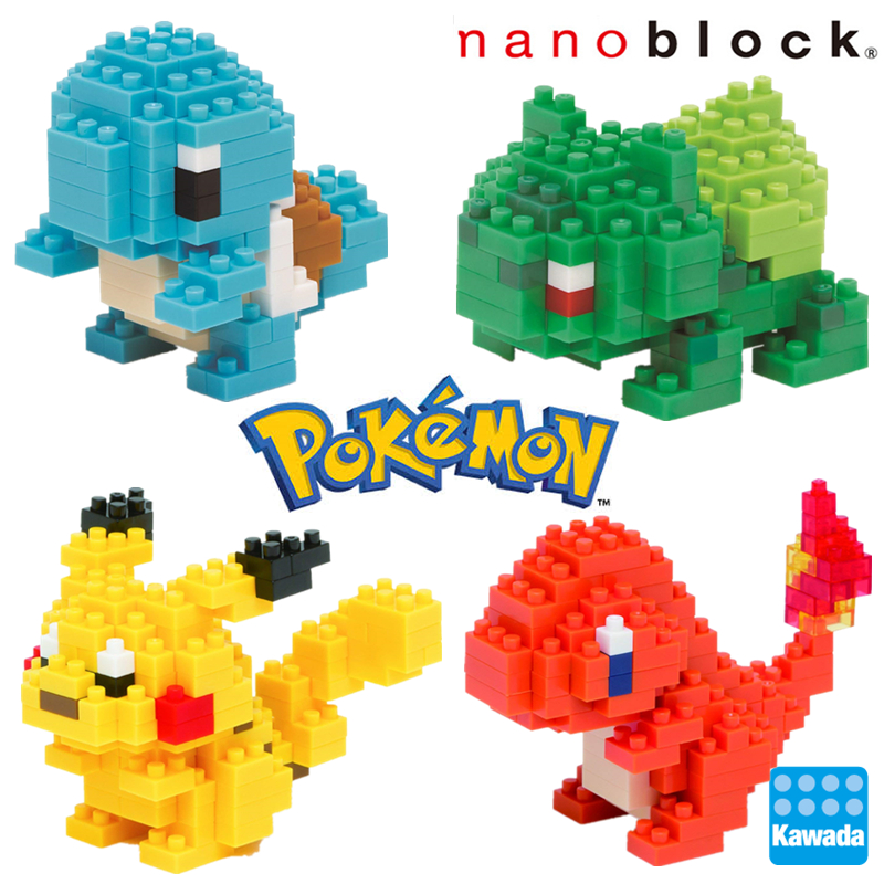 Pokemon Building Blocks, Bricks Anime Figure, Pixel Pokemon Box