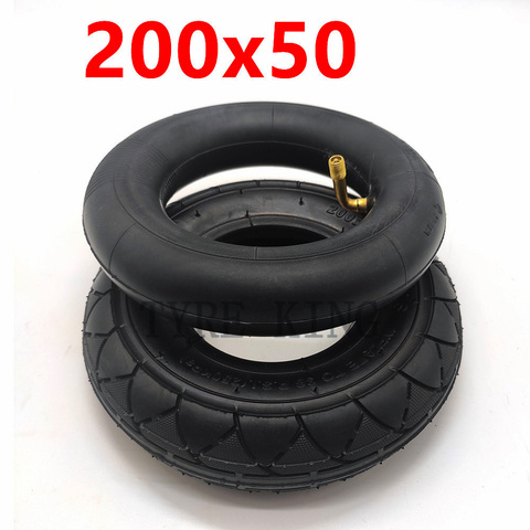 High Quality 200x50  Inner Outer Tire 8 Inch Mini Electric Scooter Tyre Electric Vehicle 200*50 Tire Accessories ► Photo 1/6