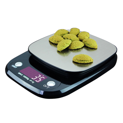 10kg /1g LCD Backlight Digital Kitchen Scale Stainless Steel Electronic Scales Cooking Food Balance Measuring Weight ► Photo 1/6