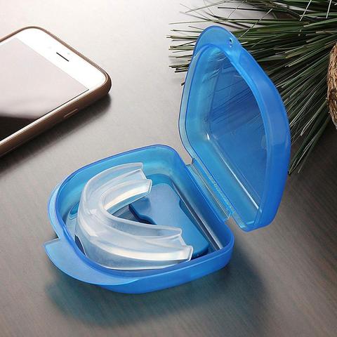 Teeth Bruxism Sleeping Apnea Guard Anti Snoring Bruxism Mouth Guard Snoring Device Bruxismo Snoring Mouth Guard to Stop Snoring ► Photo 1/6