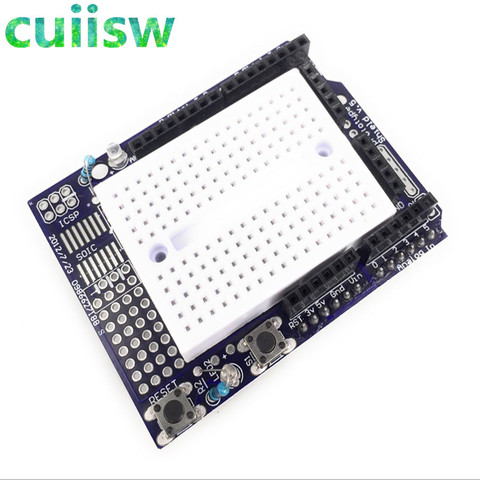 Prototype Prototyping Shield ProtoShield For arduino UNO R3 1PCS With mini Breadboard ► Photo 1/5