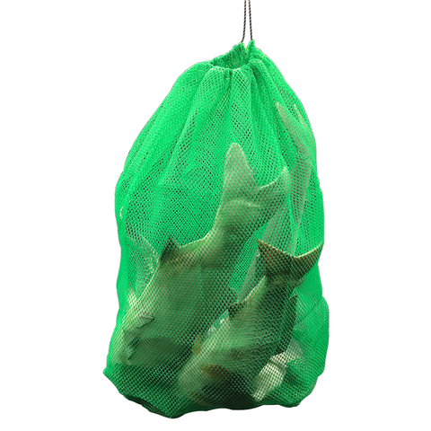 Mesh bag plastic nylon mesh bag net bag folding fishing fishing gear  thickening small grid nets live fish nets bag bag - Price history & Review