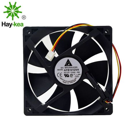 for delta AFB1212VH-BL3V AFB1212VH-F00 AFB1212VH 12025 12V 0.60A 2/3/4 Wire Leads dedicated fan for 120*120*25mm ► Photo 1/6