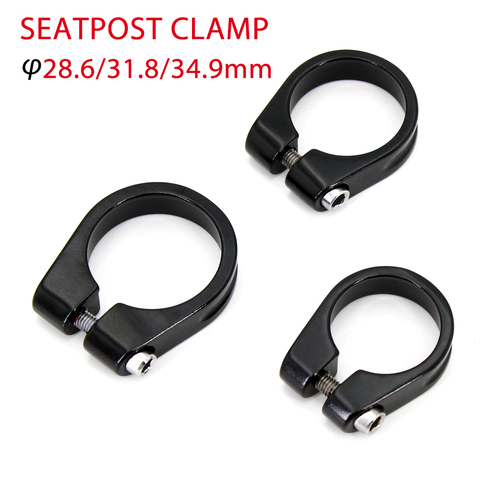 Aluminum Alloy Bicycle Seatpost Clamp 28.6/31.8/34.9mm Seat Tube Clamp MTB Bike Seat Tube Clip Bike Parts Bike Saddle Seat Clamp ► Photo 1/6