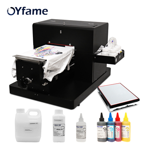 A4 Flatbed Printer Multicolor A4 Size DTG T-Shirt Printer Directly to Print Dark Light Color for tshirt Clothes Printing Machine ► Photo 1/6