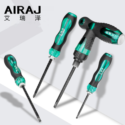 AIRAJ Telescopic Dual-purpose Screwdriver Detachable Short / Long Handle Multi-function Household Repair Tool ► Photo 1/6