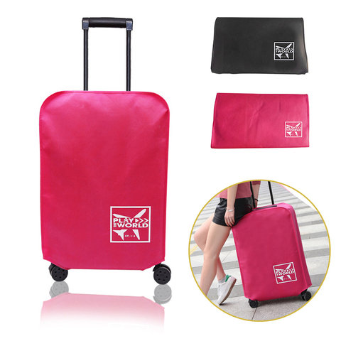 Travel Waterproof Dust-Proof Suitcase Protective Accessories  Anti-scratch Dust-Proof Non-woven Fabric  Luggage Cover Black ► Photo 1/6