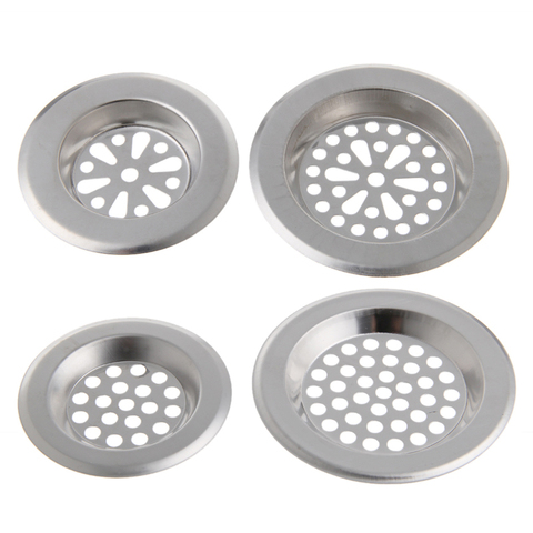 Stainless Steel Mesh Sink Strainer Kitchen Bath Hair Catcher Trap Drain Filter ► Photo 1/5