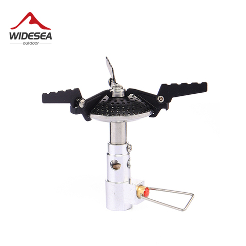 Widesea Camping gas burner backpack stove gasoline cylinder portable mini stove outdoor travel trekking hiking cooker ► Photo 1/6