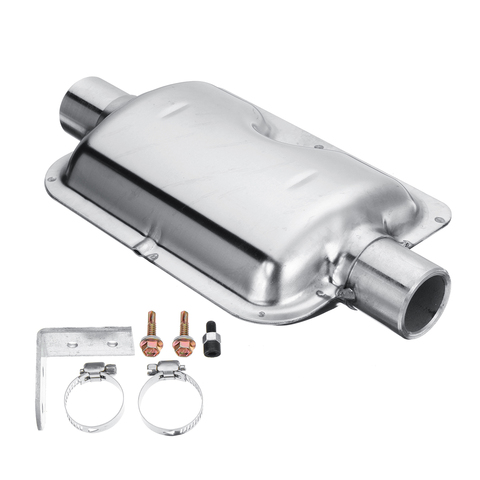 24mm Car Air Diesel Parking Heater Exhaust Pipe Muffler Silencer Stainless Steel For Webasto Eberspacher ► Photo 1/6