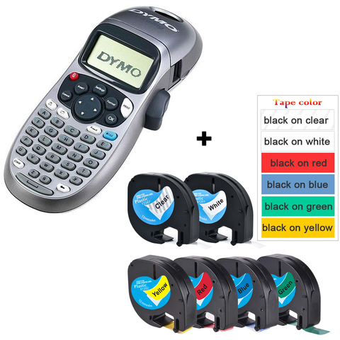 Original Dymo LetraTag LT-100H label printers Handheld label maker for LT 12267 91201 91202 91203 91204 91205 LT 18769 18771 ► Photo 1/6