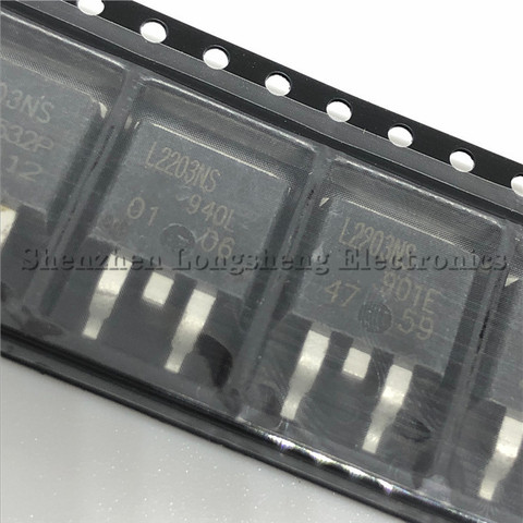 10PCS/LOT IRL2203NS L2203NS TO-263 Field Effect Transistor/MOS 116A/30V ► Photo 1/1