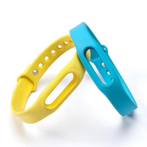 Colorful mi band 1 accessories pulseira miband 1 strap replacement silicone Wriststrap for xiaomi mi 1s smart bracelet Wristband ► Photo 1/6