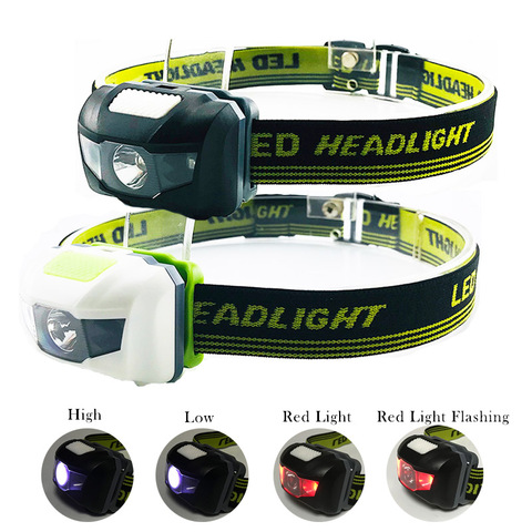 4 Modes Mini Headlamp Bright Head Light Frontal Lamps Waterproof Torch Head Lamp Flashlight Lanterna For Camping Fishing Hunting ► Photo 1/6