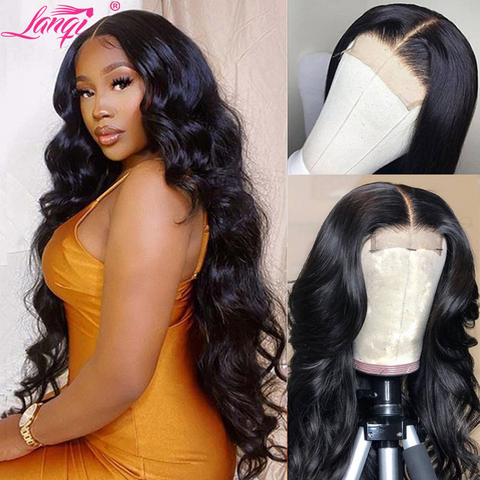 long hair wig 28 30 32 inch body wave lace frontal wig Brazilian lace front human hair wigs for black women lace closure wig ► Photo 1/6