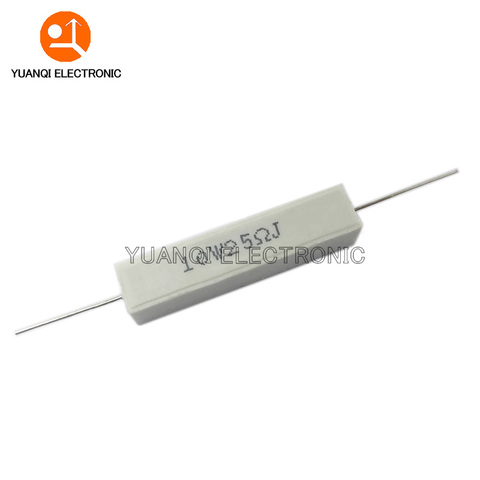 10pcs 10W 5% Cement Resistor Power Resistance 0.1 ~ 10K 0.1R 0.5R 10R 50R 0.22 0.33 0.5 1 2 5 8 10 15 20 25 30 100 1K 2K 3K ohm ► Photo 1/3