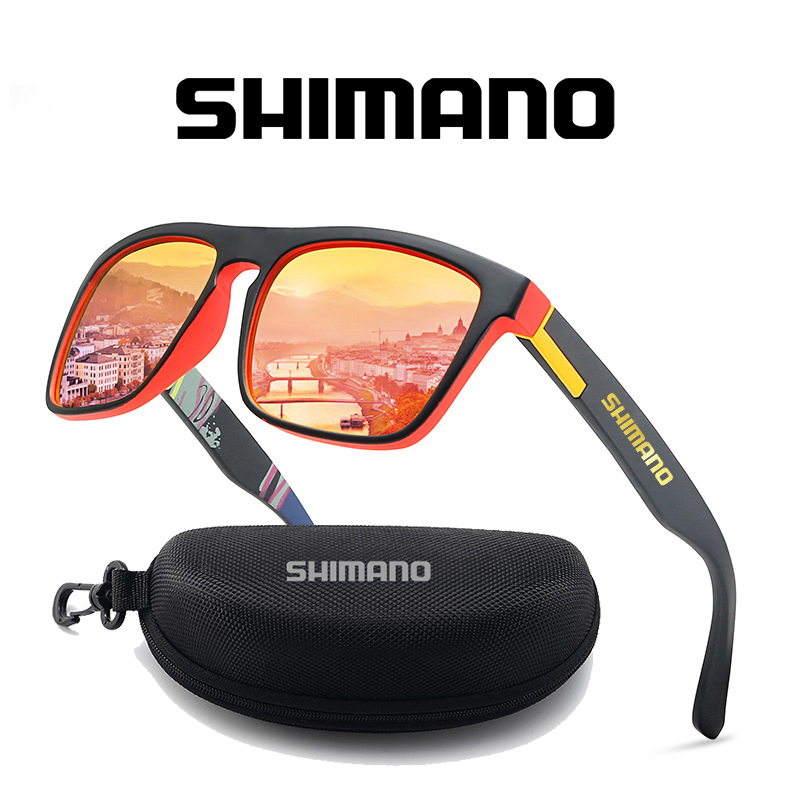 Men's Polarized Sunglasses Outdoor Sport Driving Fishing Riding Square Glasses 