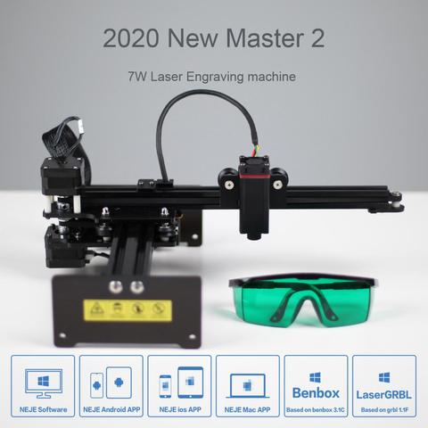 NEJE Master 7W High Speed Mini CNC Laser Engraver For Metal Engraving Carving Machine Laser Cutting Engraving Machine ► Photo 1/6