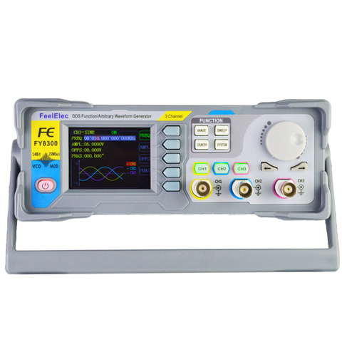 FY8300S-20M 20MHz 40MHz 60MHz 3-Channel DDS Function Arbitrary Waveform Signal Generator 4CH TTL Level Output ► Photo 1/3