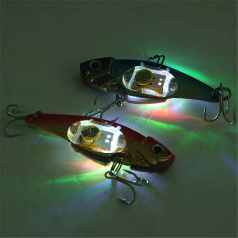 LED Light Fishing Lure Treble Hook Electronic Fishing Lamp Bait Tackle Fish Lure Light Flashing Lamp ► Photo 1/6