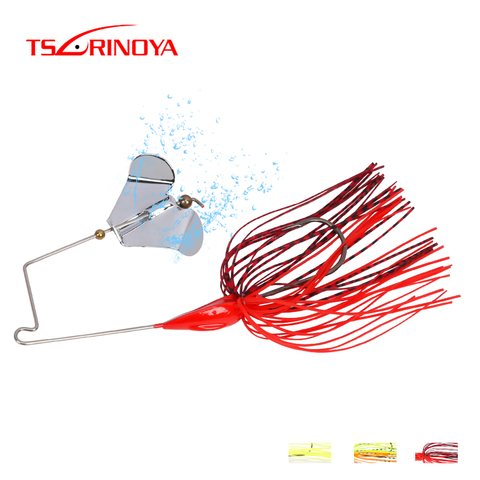 TSURINOYA Buzz Bait Topwater Metal Spoon Fishing Lure Head Weight 7g Spinner Bait 12g 12cm Artificial Spinner ► Photo 1/6