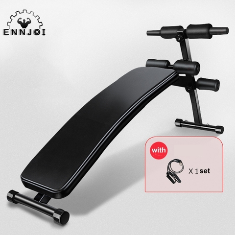 Foldable Sit Up Abdominal Benches Board Home Fitness Equipment Workout Bench Fit Bench Press Gym Machine For Pupil ► Photo 1/4