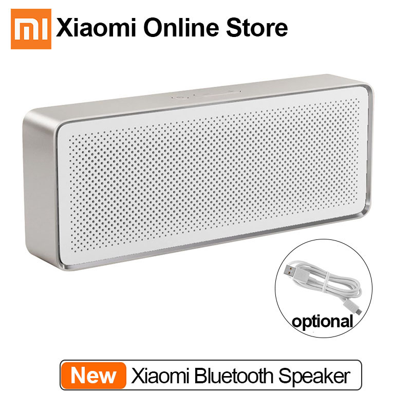 Original Xiaomi Mi Bluetooth Speaker Square Box 2 Stereo Portable Bluetooth 4.2 