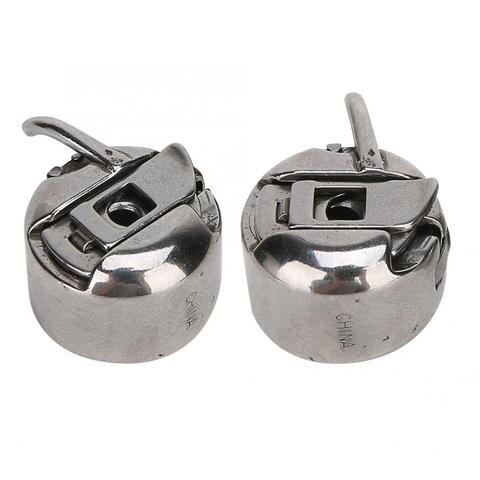 2pcs Metal Sewing Machine Bobbin Case Sewing Machine Accessories Household Silver Machines Bobbin Case for Singer Sewing Machine ► Photo 1/6