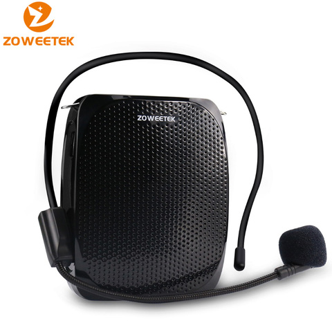 Zoweetek Portable Rechargeable Mini Voice Amplifier Speaker with Wired Microphone for Teachers Supports MP3 Format Audio Z258 ► Photo 1/6