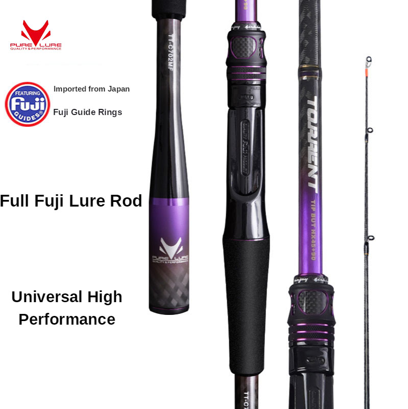 PURELURE All Fuji general lure rod high carbon long casting