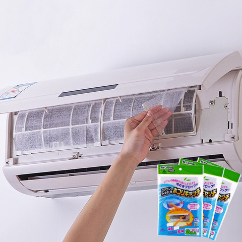 8 pack Air Conditioning Filter Papers Wind Outlet dust cover purification dust degerming home Wall Mounted air conditioner unit ► Photo 1/6